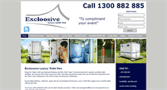 Desktop Screenshot of excloosive.com.au